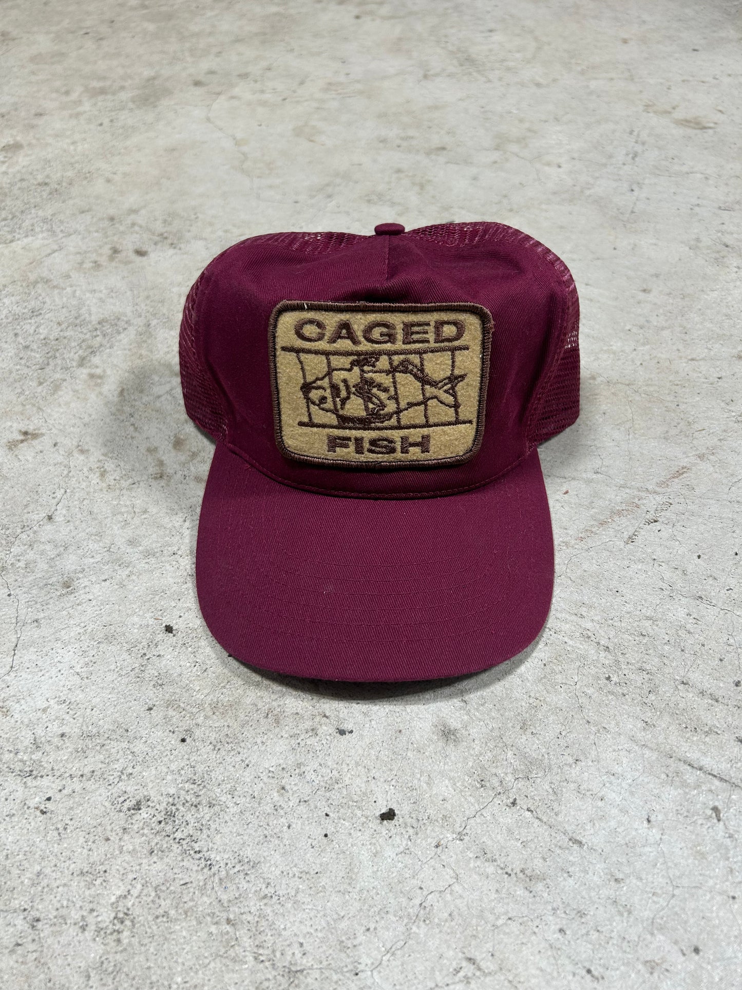 CLASSIC TRUCKER HAT / BURGUNDY