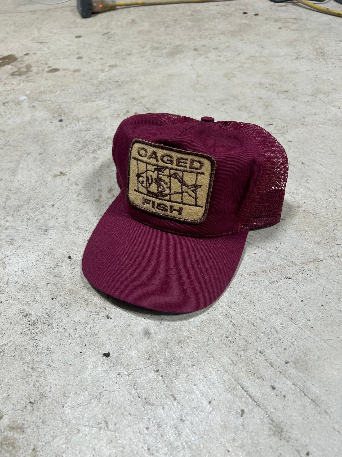 CLASSIC TRUCKER HAT / BURGUNDY