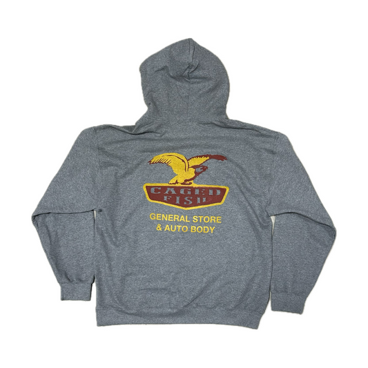 BODY SHOP HOODIE / GRAPHITE - 1/1